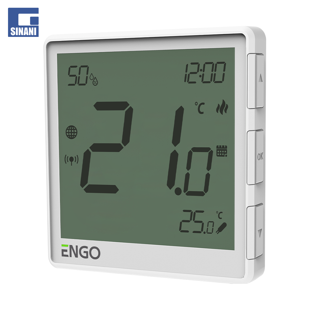 Kit 4 termostate të bardhë me modem EONE 230 W dhe EGATEZB ENGO