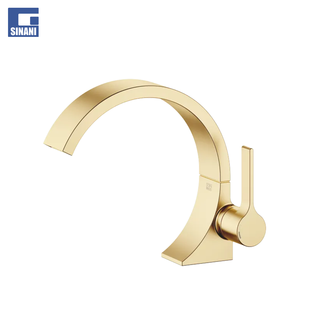 Grup lavamani me 1 levë CYO, Brushed Durabrass (23kt Gold)