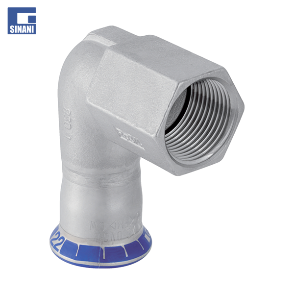 Bërryl inoksi Mapress 90°