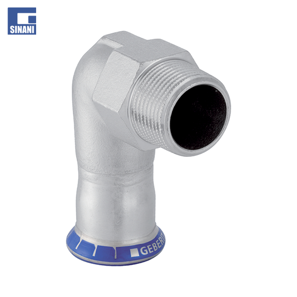 Bërryl inoksi Mapress 90°