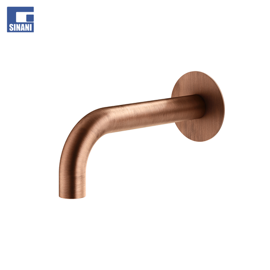 Grykë për grup lavamani muri Logica, Brushed Copper