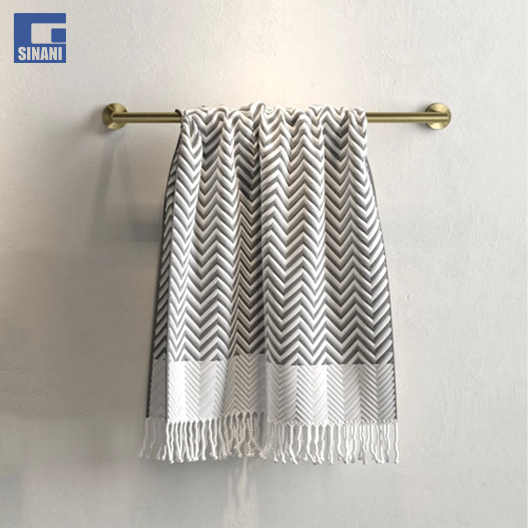 Mbajtëse peshqiri 45cm Nemox Brushed Gold