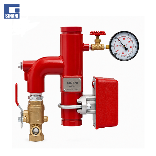 Valvol alarmi zonale për sis. sprinkler 4" DN100 me kanale (Riser Manifold)