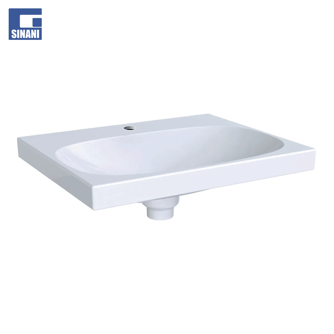 Lavaman për mobilje Acanto WH 60x50 cm (me vrimë grupi)