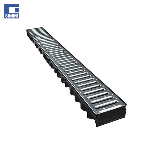Kanal plastik Easyline 110/30 me grilë inoksi
