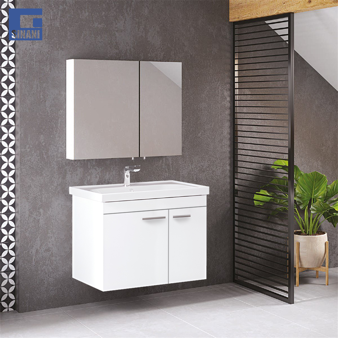 Mobilje tualeti Terra 80 e bardhë