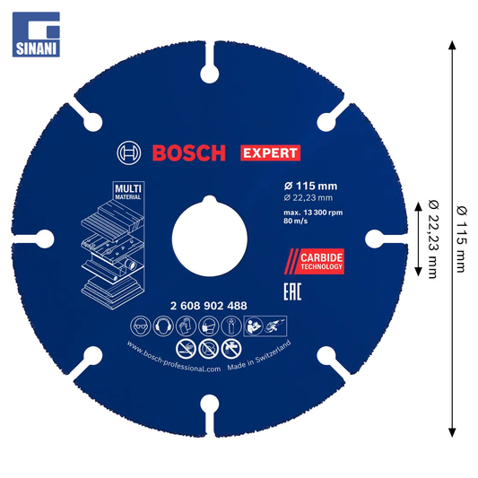 Disk prerës Carbide 115 mm