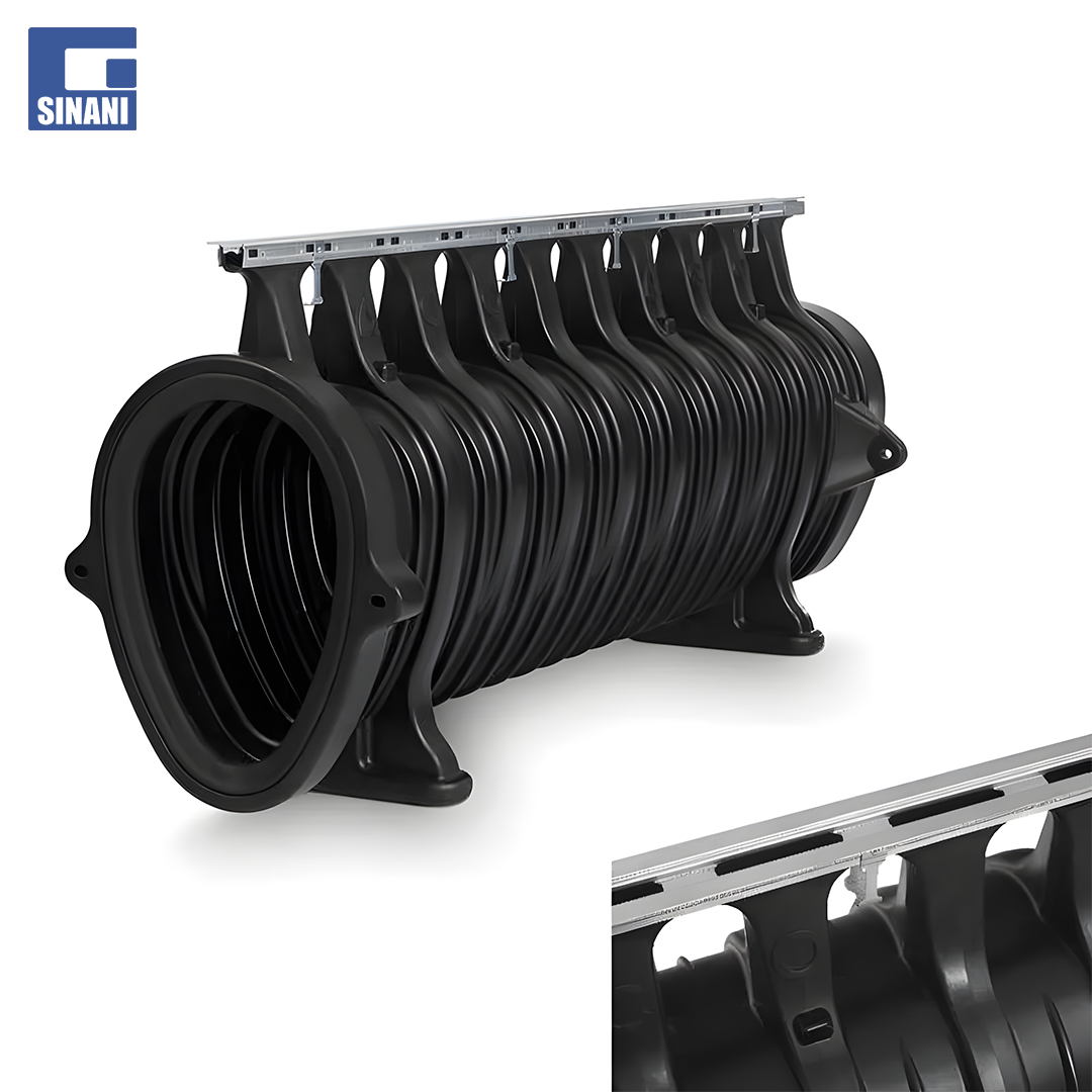 Kanal Qmax 550 MDPE klas F900, me grilë Slot te galvanizuar Q-flow