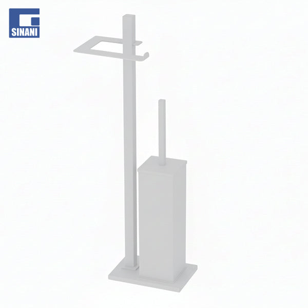 Set 2 në 1 furçë WC-je me mbajtëse letre higjienike You