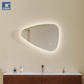 Pasqyrë LED pikë uji Shape 70x50cm, me tre ngjyra, anti-fog IP44