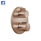 Grup dushi inkaso termostatik Brushed Bronze