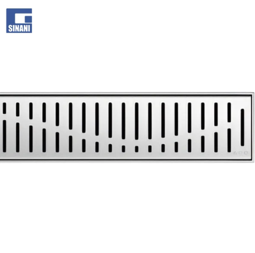 Grilë inoksi për kanalinë ShowerDrain C Wave 785mm