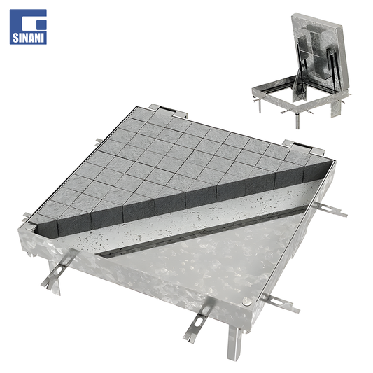 Kapak pusete çelik i galvanizuar TopTek Uniface Assiste GS C250