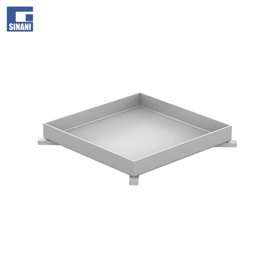 Grilë për element kontrolli Slot8 168x168mm