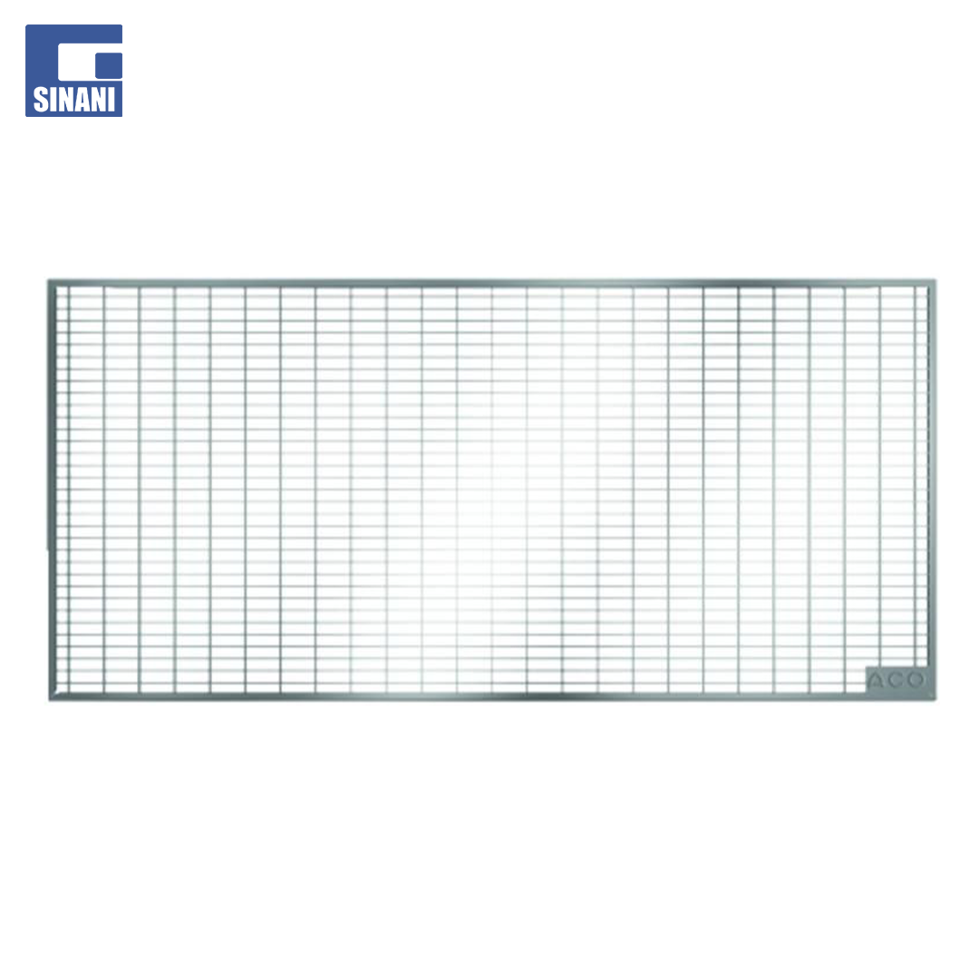Grilë për modelin gojë ujku 60x100cm e zinguar A15