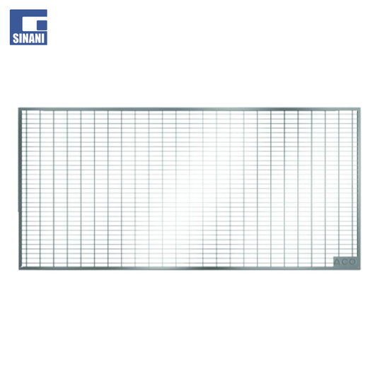 Grilë për modelin gojë ujku 60x100cm e zinguar A15