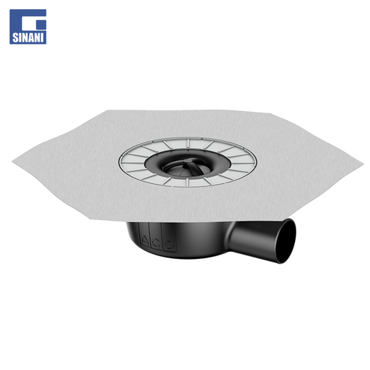 EasyFlow Plus pjesa e poshtme e piletës së dyshemesë plastike, DN50, me sifon