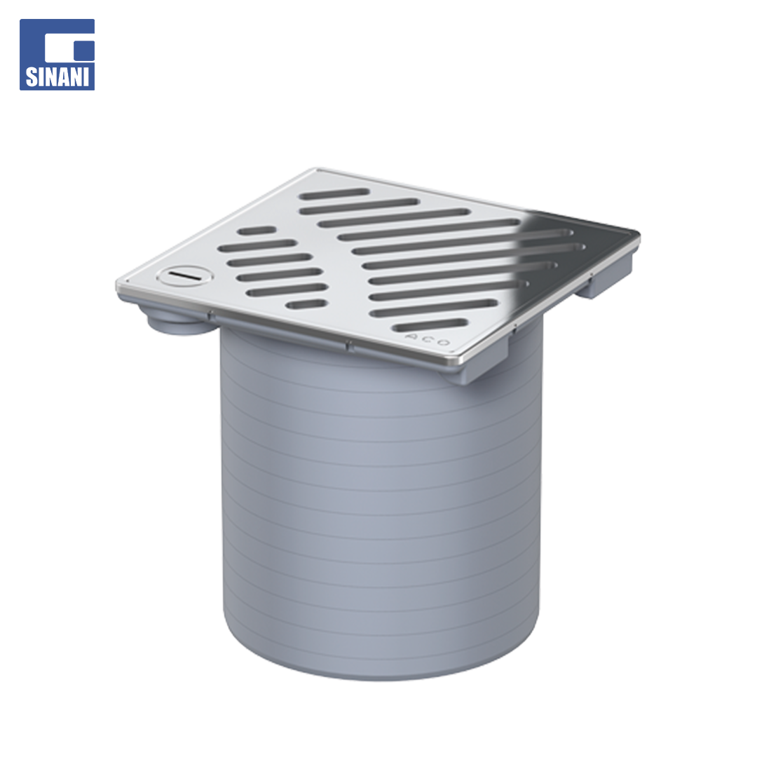 EasyFlow Plus pjesa e sipërme e piletës, grilë inoksi