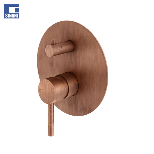 Grup dushi inkaso Logica me devijator Brushed Copper ( Pjesa e ekspozuar)