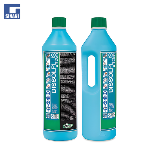 Zhbllokues shkarkimesh pa acid Dissol Plus Chlor 1L