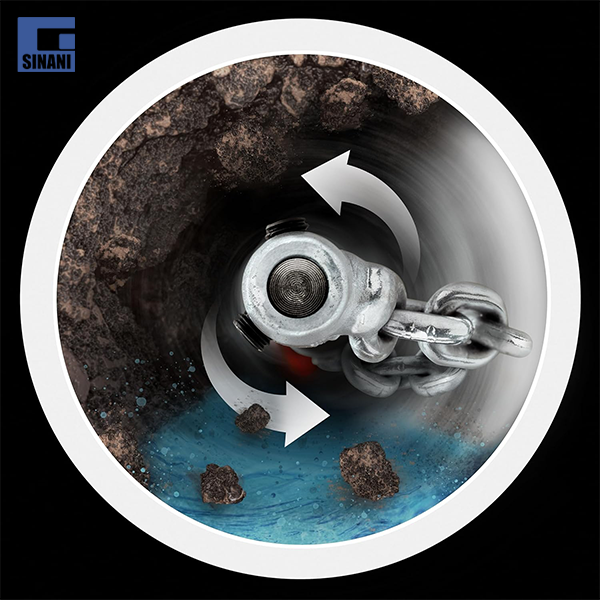 Zhbllokues shkarkimesh Flexshaft 32-50 mm K9-102 Global