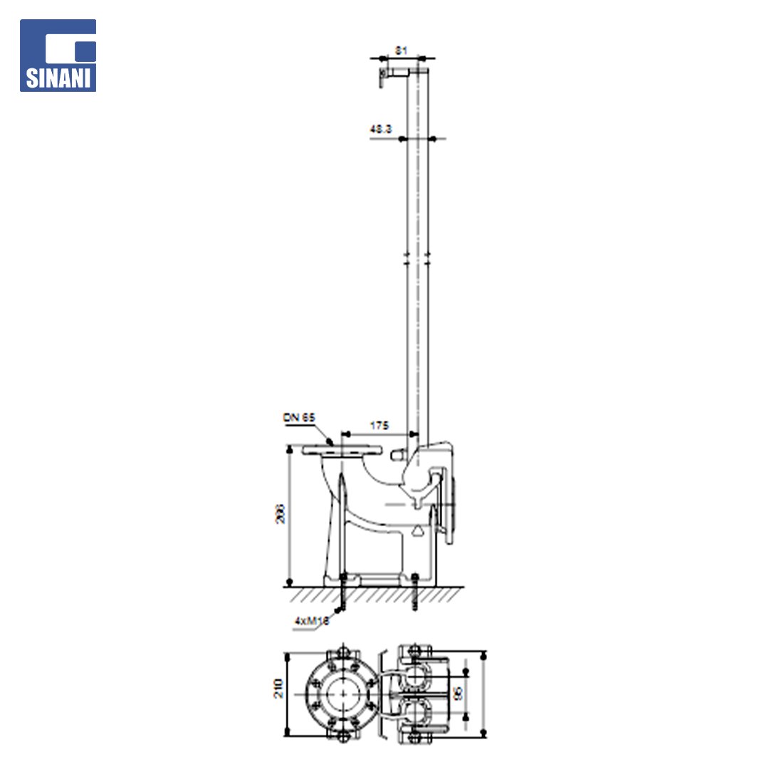 Komplet i bashkimit automatik Auto coupling DN65