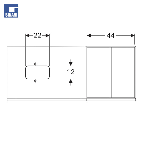 Mobilje tualeti Citterio
