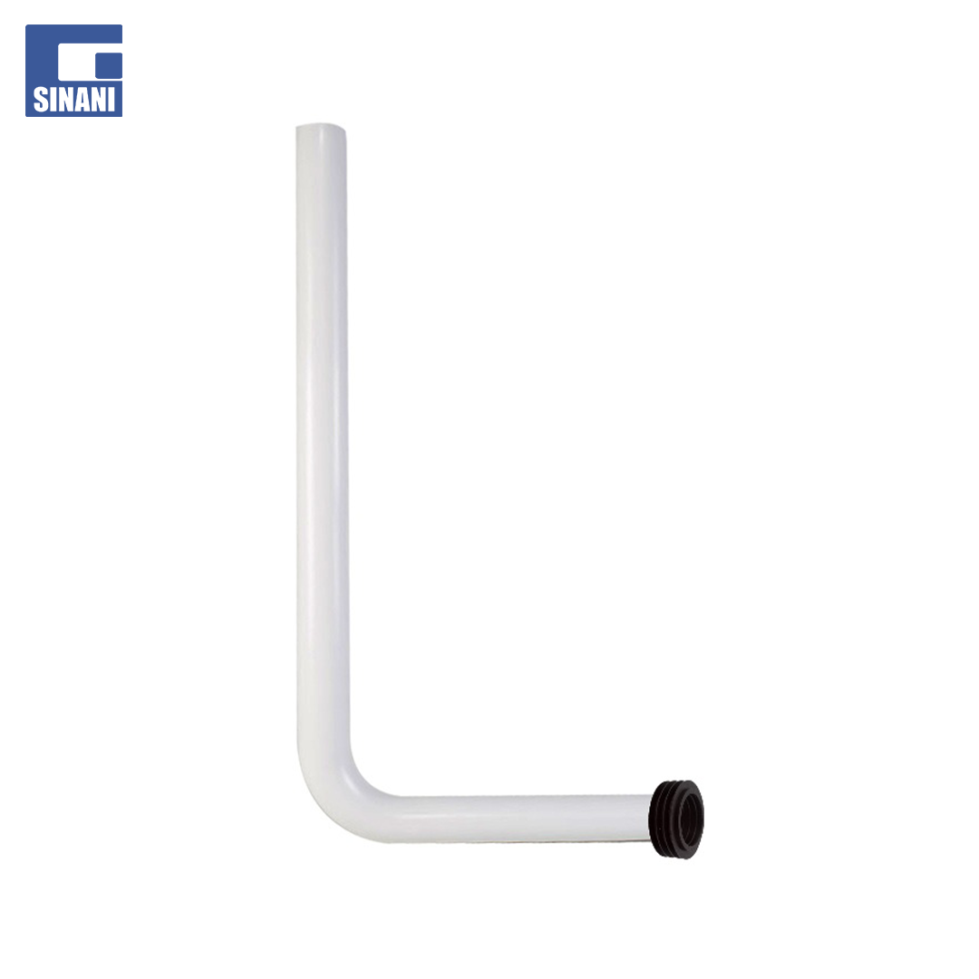 Tub shkarkimi i bardhë Ø40/50 për kasetë plastike 67cm