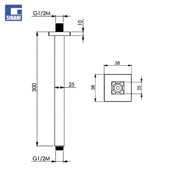 Krah dushi tavanor katror Square 2