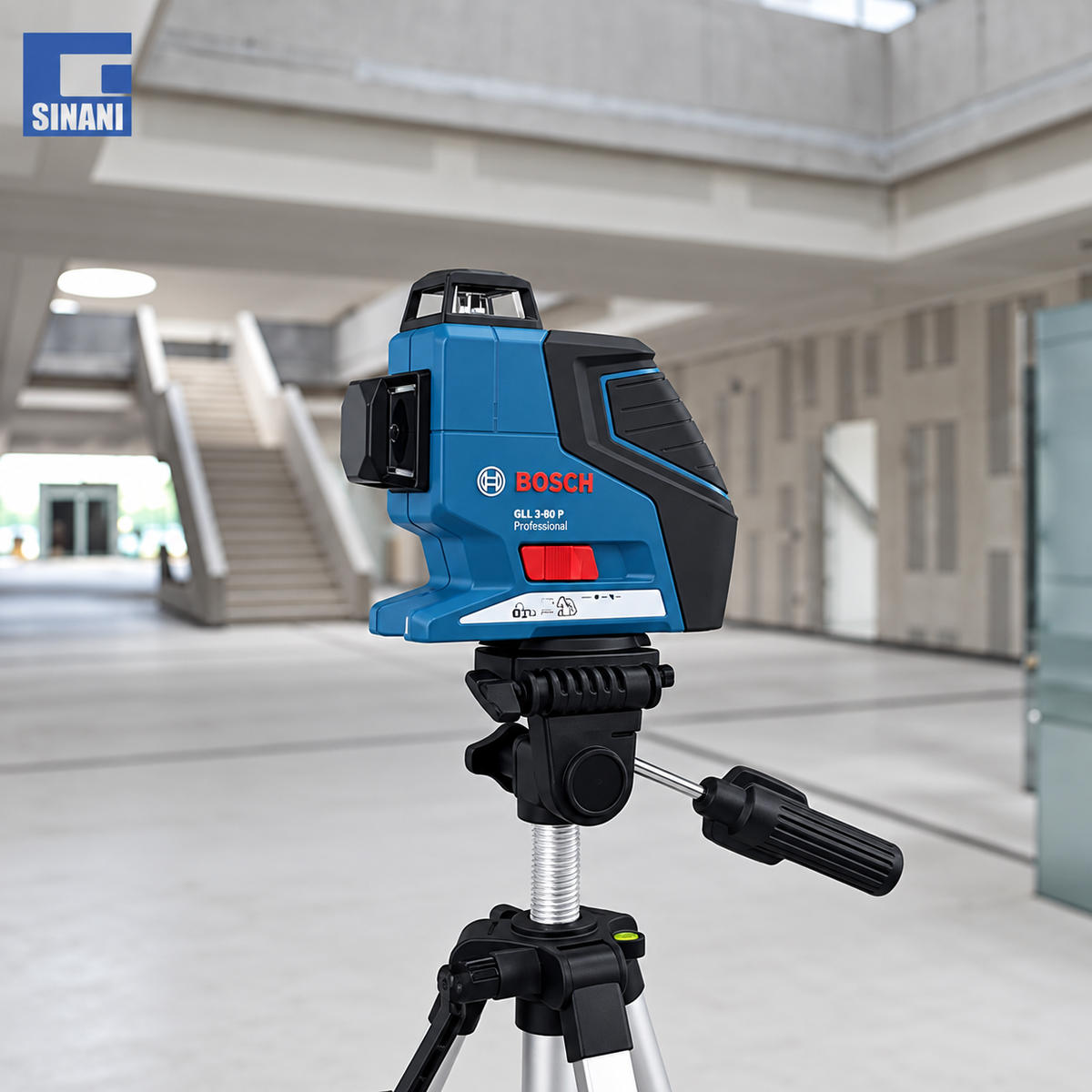 Nivelues Laser GLL 3-80 P me trekëmbësh BS 250