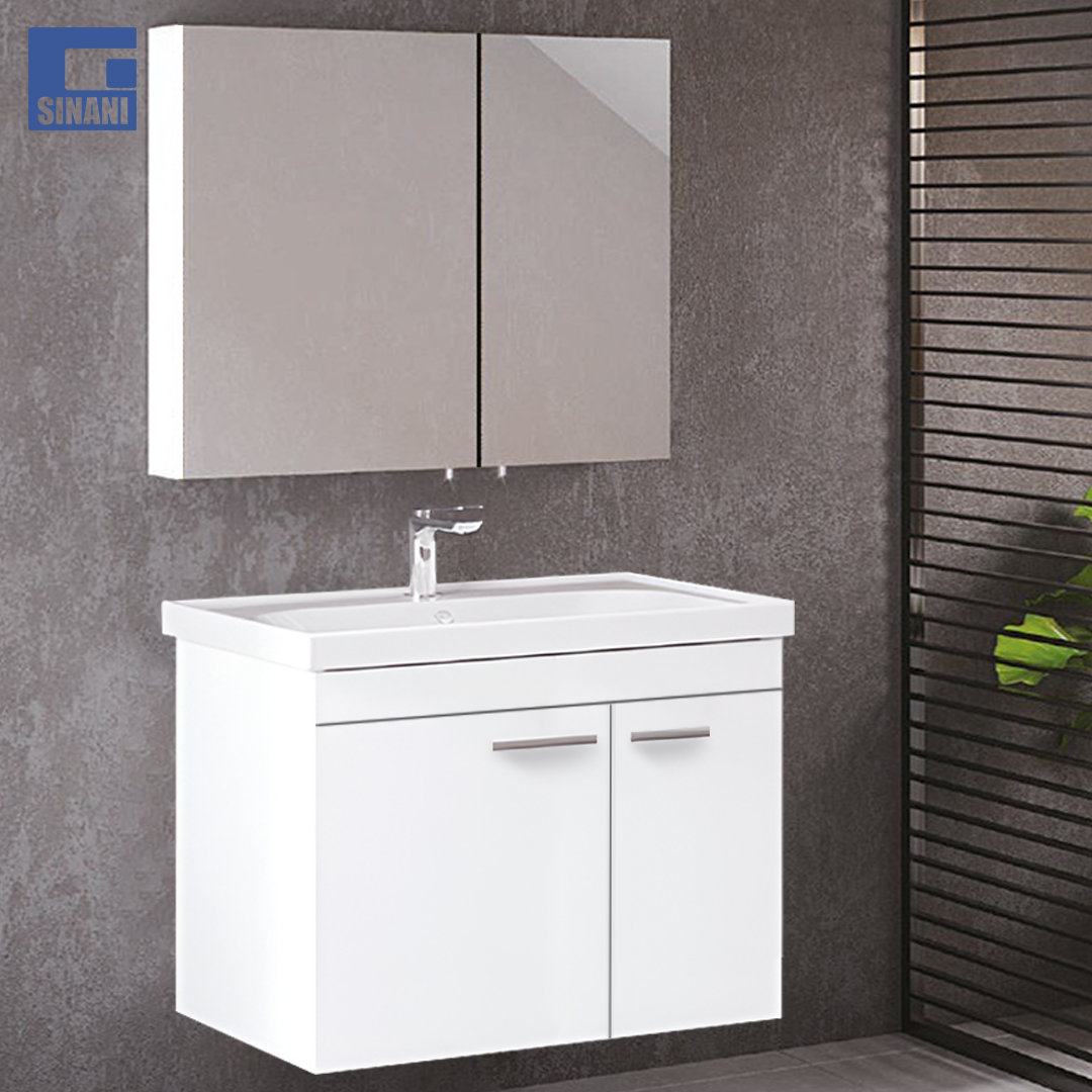 Mobilje tualeti Terra 80 e bardhë