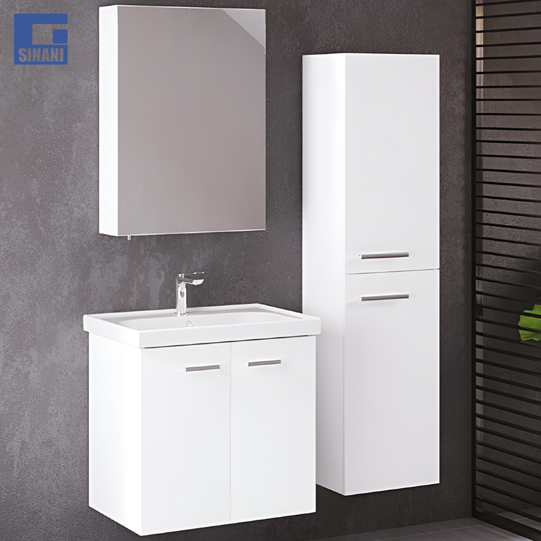 Mobilje tualeti Terra 65 e bardhë