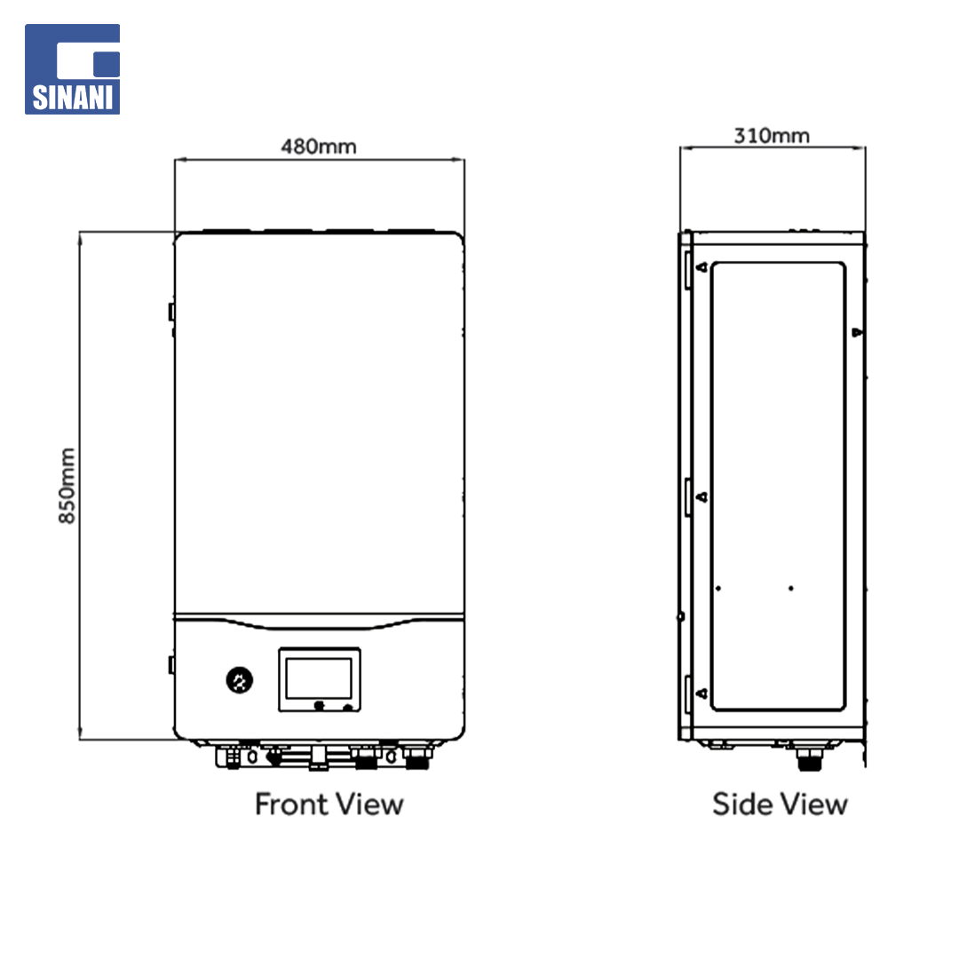 Njësi e brendshme VRF-HVR Hydrobox per ujë sanitar
