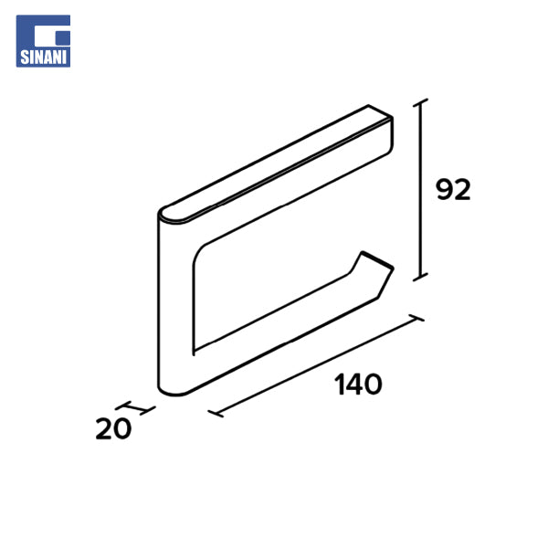 Mbajtëse letre higjienike Cut