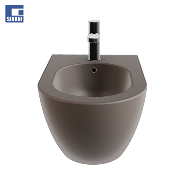 Set tualeti sospezo Easy-Clean Comoda Taupe