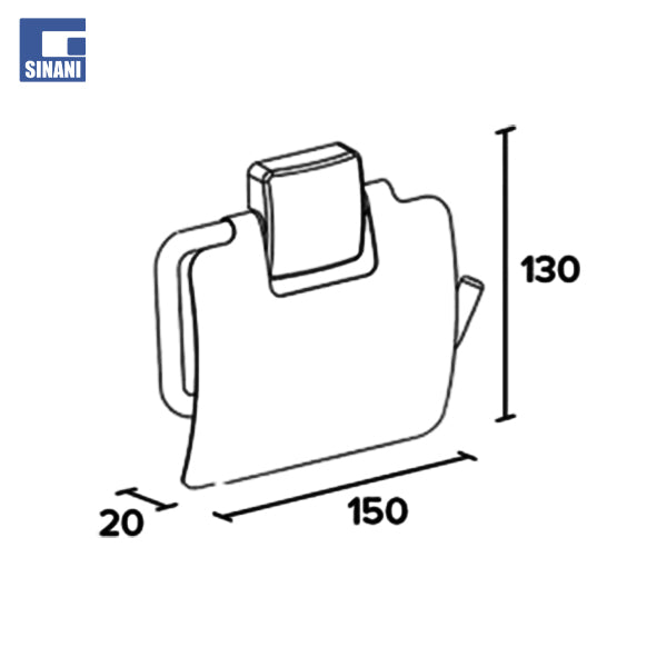Mbajtëse letre higjienike Simple