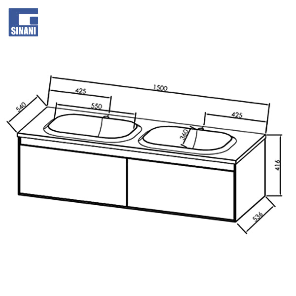 Mobilje tualeti Pandora