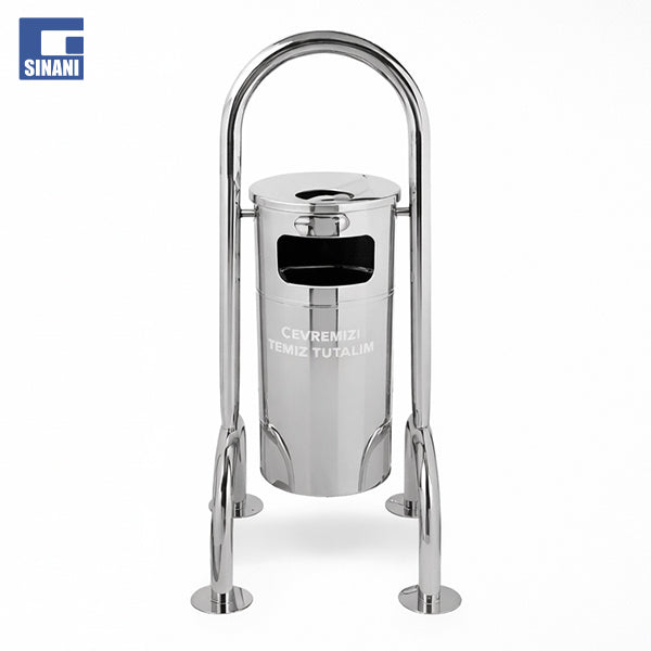 Kosh për mbeturina me suport