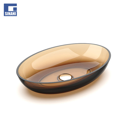 Lavaman transparent Ovalo Coffee Brown