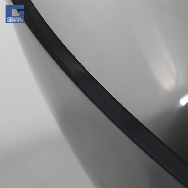 Vaskë transparente Celia Smoky Gray