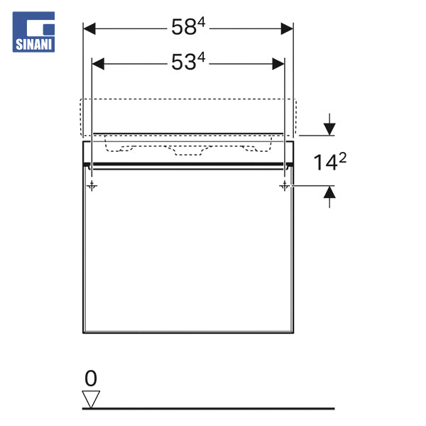 Mobilje tualeti Citterio