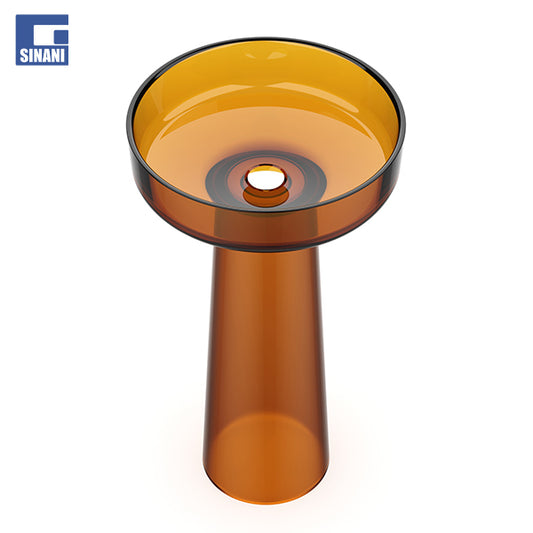 Lavaman transparent Gral Amber Orange