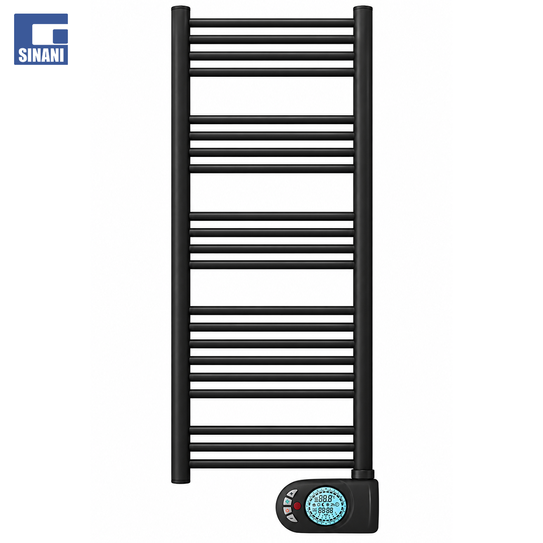 Radiator tualeti Eleganza me termostat dixhital Musa Plus S dhe rezistencë HT