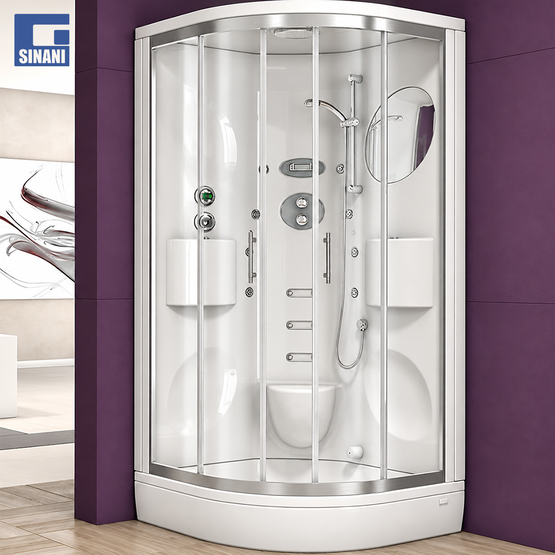 Kabine dushi me hidromasazh Melba + sauna + radio