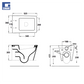 Set tualeti sospezo Emerald Rimless
