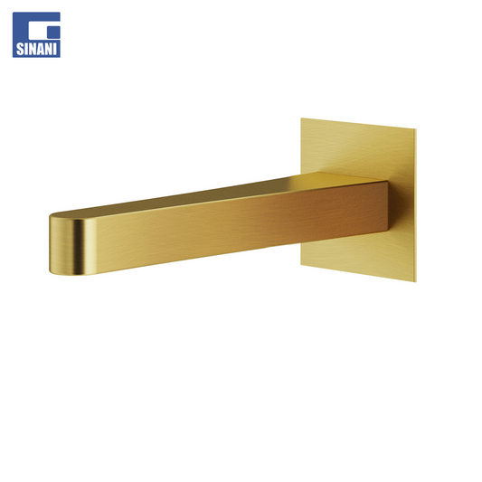 Grykë për grup lavamani muri Kobra Brushed Gold