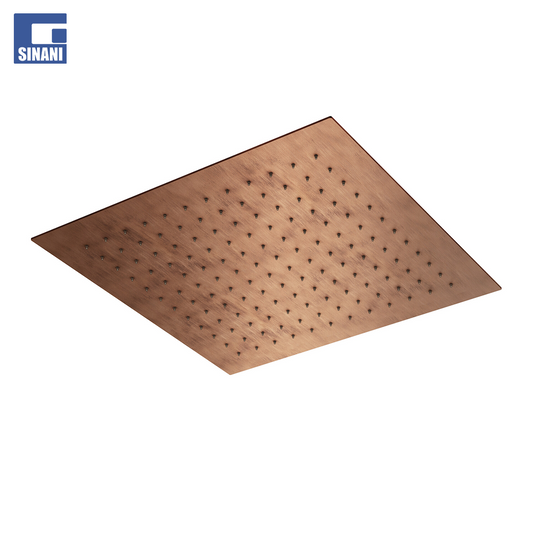 Kokë dushi inkaso tavanor inoksi katrore Brushed Copper