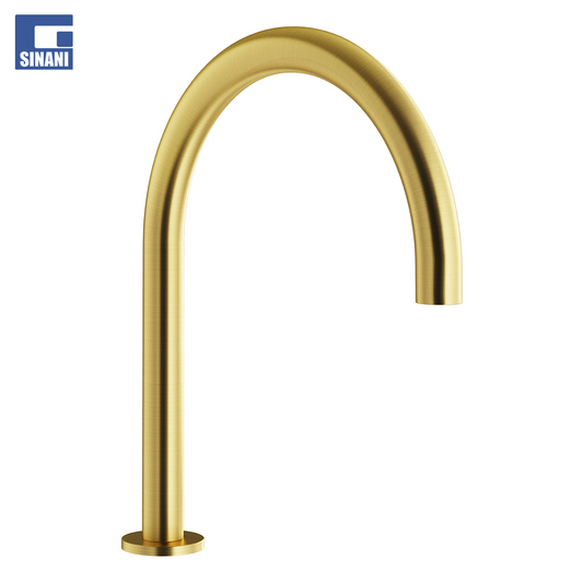 Grykë për grup lavamani dhe vaske Logica Brushed Gold