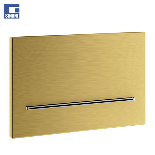 Grykë ujëvare muri drejtkëndore Brushed Gold
