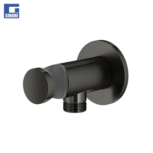 Bërryl rrethor me mbajtëse koke dushi me valvol moskthimi